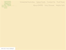 Tablet Screenshot of ehtps.org